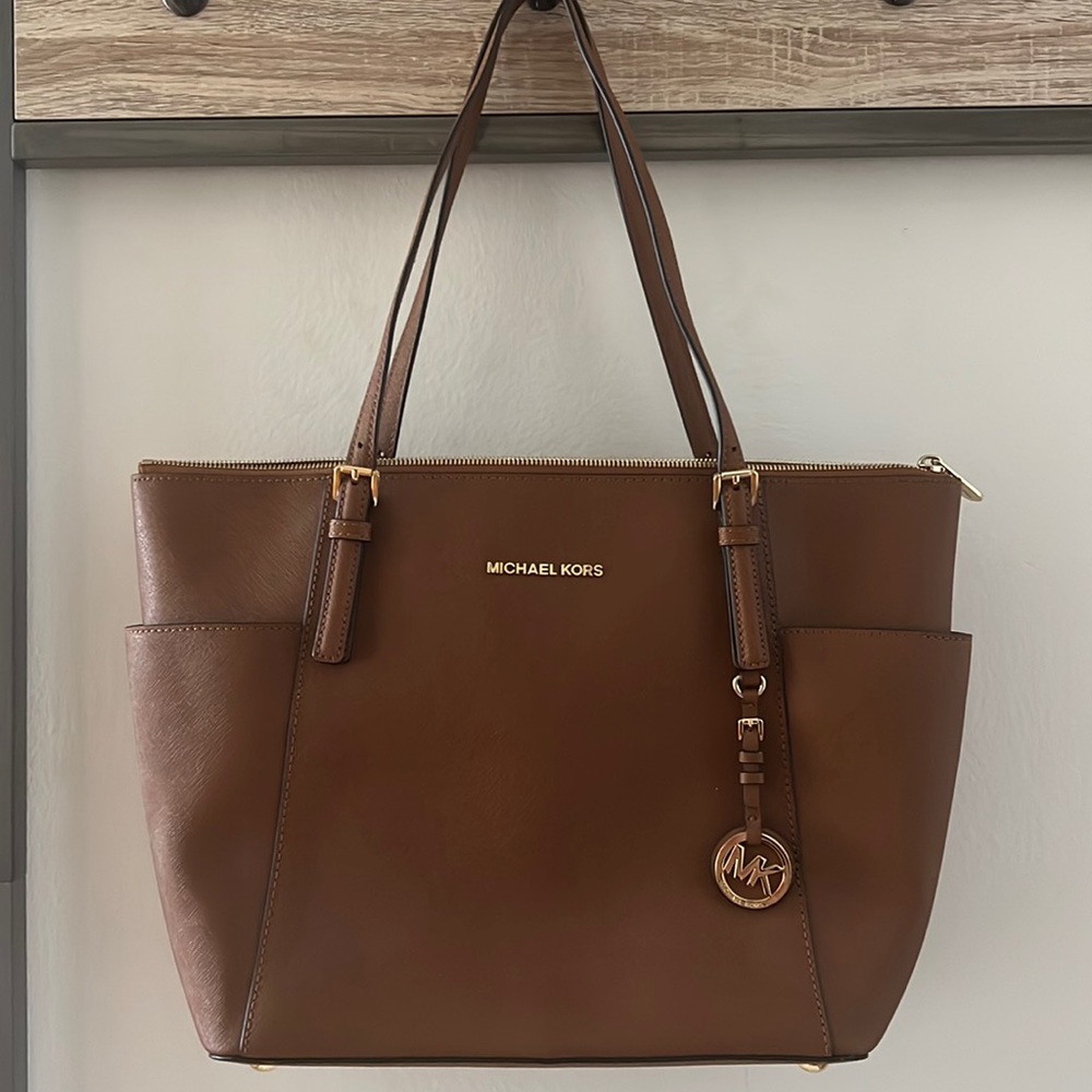 Michael Kors Large Tote Bag - Tan with dust bag